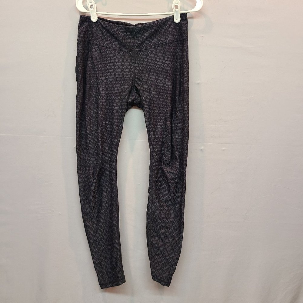 Prana Leggings Womens Medium Black Gray